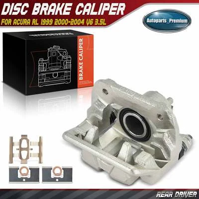 Pinza de freno trasera izquierda del lado del conductor con soporte para Acura RL 1999-2004 V6 3,5 L Foto 1 de 4