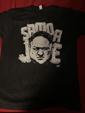 AEW All Elite Crate October 2022 Exclusive Samoa Joe T-Shirt (Size: L) WWE ROH Cover