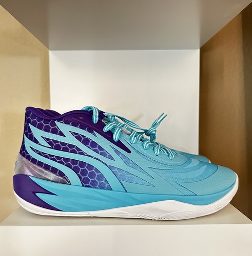 Scarpe da uomo Puma LeMelo Ball MB.02 Queen City blu viola 379779 01 nuove taglia 11