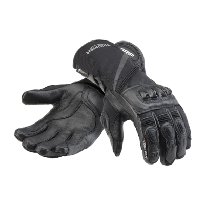 MGVS21318 TRIUMPH ALDER GORE-TEX 2 IN 1 MOTORCYCLE GLOVES BLACK - Image 1 of 4