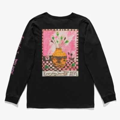 BANKS Hombre DARCY MCCRAE Crew Vellón - Negro - Mediano - Nuevo con Etiquetas Foto 1 de 4