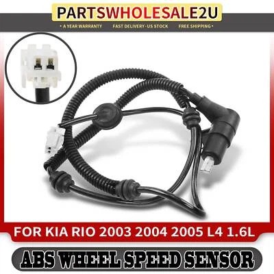 1x Sensor de velocidad de rueda ABS del lado del pasajero trasero para Kia Rio 2003 2004 2005 L4 1,6 L Foto 1 de 4