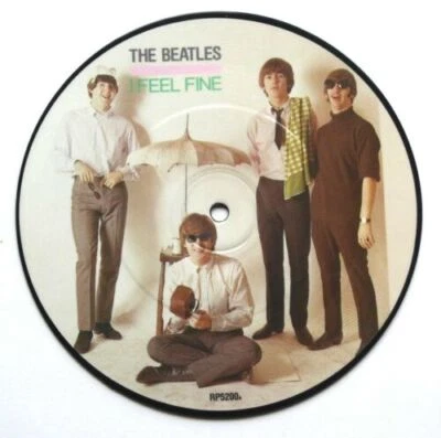 NEW! Beatles Picture Disc  I Feel Fine 7" Vinyl The 20th Anniversary  - Image 1 of 2