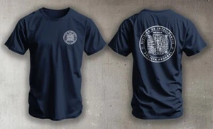 Mexico Federal Police Intelligence Division Policia Navy Black T-Shirt - Picture 1 of 6