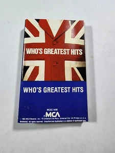 The Who Who's Greatest Hits Cassette VG+ CS1 - Picture 1 of 2