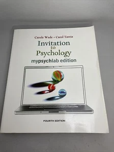 Invitation to Psychology by Carol Tavris and Carole Wade (2008, Trade Paperback) - Picture 1 of 6