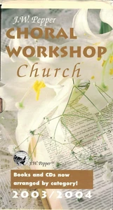 J.W. Pepper Choral Workshop 2003/2004 Church Set / Full Audio CD Recordings - Picture 1 of 24