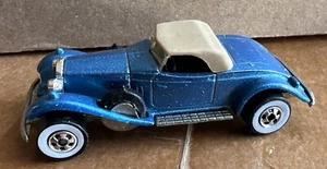 Hot Wheels - Vintage Blue Metalflake Rolls Royce - White Walls 1982 Display Only - Picture 1 of 6