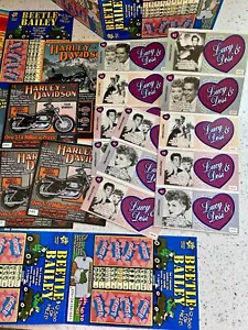 Boletos de lotería de Oregón sin rayar - Beetle Bailey, Lucy & Desi, Harley Davidson - Imagen 1 de 7