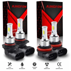 For Dodge RAM 1500 2500 3500 4500 2013 2014 2015 10000K LED Headlight Light Bulb - Picture 1 of 13