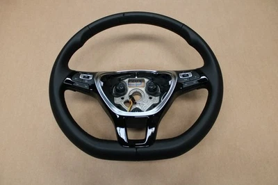 VW Tiguan II AD1 Multifunktionslenkrad Leder Heizung Schwarz 5TA419091 AP - Bild 1 von 4