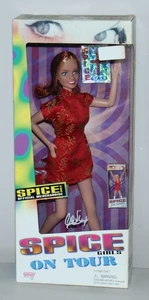 1998 SPICE GIRLS ON TOUR Boxed Doll GINGER SPICE GERI Lot HH - Picture 1 of 2