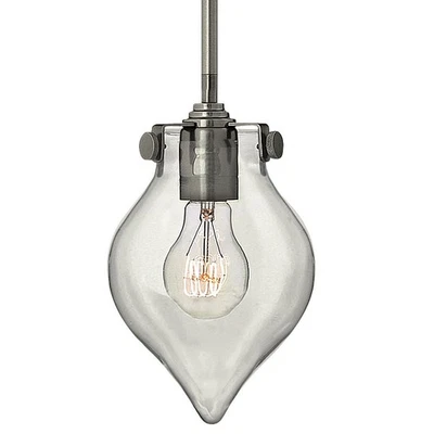 Hinkley Lighting 3139 1 Light Indoor Mini Pendant - Nickel - Image 1 of 4