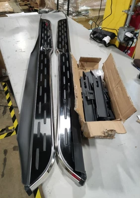 Stock de EE. UU. 2 piezas Side Step apto para Lincoln MKC 2015-2019 pedales de coche estribo Foto 1 de 4