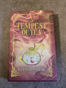 A Tempest of Tea by Hafsah Faizal - Fairyloot - BRAND NEW HC/DJ Book Excellent - Picture 1 of 1
