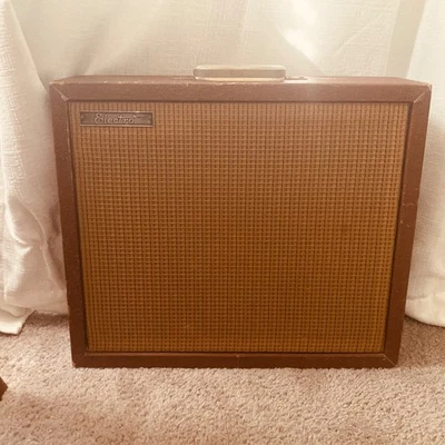 Combo amplificador y altavoz de guitarra vintage años 60 Rickenbacker marrón M-8E Foto 1 de 4