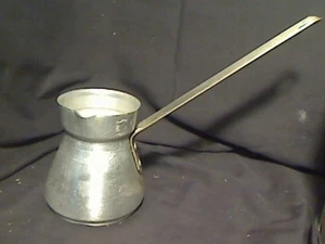 Vintage Pure Aluminum Coffer Warmer Heater Pot (B5) Ladel - Picture 1 of 3