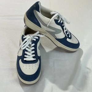 RAG & BONE WOMEN'S RETRO RUNNER SNEAKERS SIZE EU 40/US 10 Off White Blue - Picture 1 of 9
