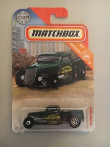 Matchbox 21/100 '35 Ford Pickup 2018 grün MBX Construction 1:64 - Bild 1 von 3