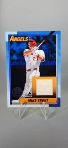 2025 Topps Series 1 #T90R-MT Mike Trout Game Used Relic Bat #134/150 SSP Angels - Picture 1 of 2