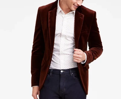 Chaqueta de cena de terciopelo HUGO by Hugo Boss ajuste moderno precio de venta sugerido por el fabricante $445 Foto 1 de 4