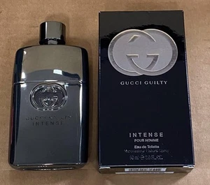 GUCCI GUILTY INTENSE POUR HOMME EAU DE TOILETTE SPRAY 3.0 OZ- BRAND NEW OPEN. - Picture 1 of 4