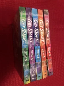 NEW GET SMART: THE COMPLETE SERIES - DVD Season 1-5 Brand New Sealed 1 2 3 4 5 - Imagen 1 de 3