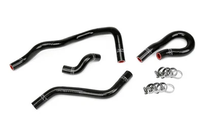 Kit de mangueira de líquido refrigerante aquecedor silicone HPS preto para 1996-2000 Honda Civic CX DX LX - Imagem 1 de 3