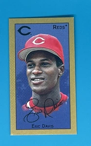 Retro bici 2025 Topps T205 Eric Davis Cincinnati Reds - Foto 1 di 2