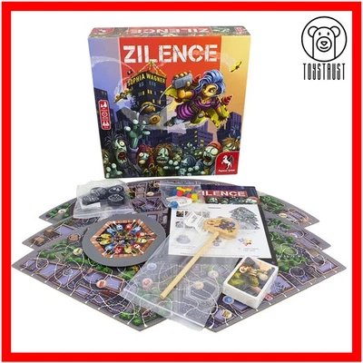 Zilence Pegasus Spiele Board Game Zombie Apocalypse Survivor Game 2024 Ages 6+ - Image 1 of 4