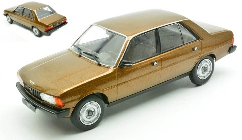 Peugeot 305 1977 Brown 1:24 WHITEBOX WB124243 - Immagine 1 di 1
