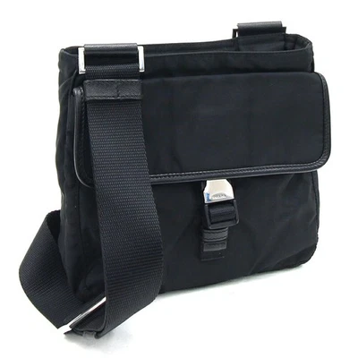 Pre-owned Prada Shoulder Bag VA0269 in Black Nylon and Leather. Crossbody - Image 1 of 4