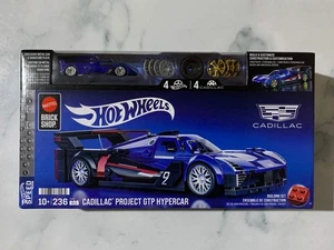 Juego de construcción Hypercar Mattel Brick Shop Hot Wheels Cadillac Project GTP - Imagen 1 de 2