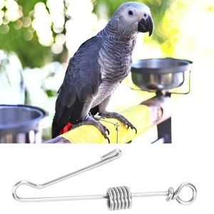(Medium Size)Pet Bird Anti Flying Training Stainless Steel Foot Hot - Picture 1 of 12