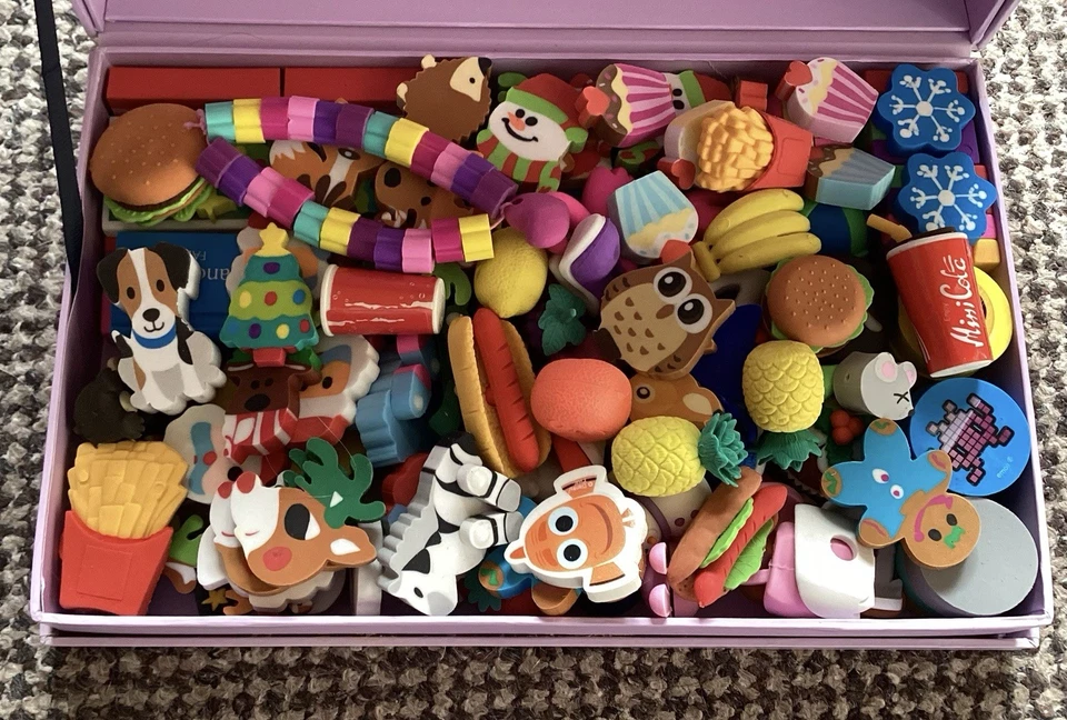Collection of 111 Novelty Rubbers / Erasers - All New and Unused - Image 1 of 4