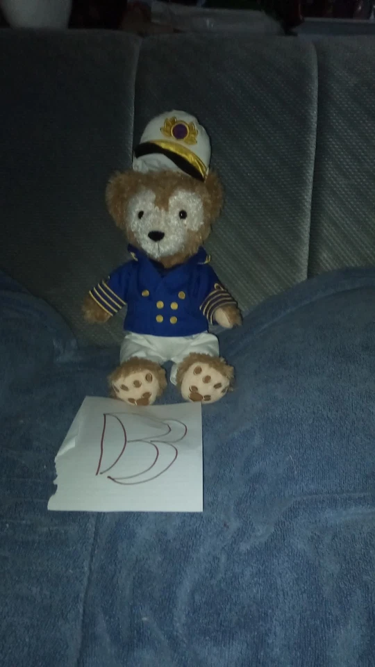 Disney Cruise Line Captain Duffy Bear Plush - Image 1 of 1