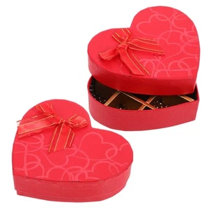 2 Pcs Schokoladen-Geschenkbox Verpackungszubehör Zum Valentinstag - Bild 1 von 12
