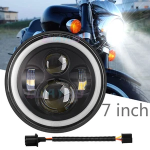 7" Motorcycle LED Projector Headlight For Yamaha Road Star XV1600 XV1700 V Star - Bild 1 von 12