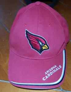 NFL Team Apparel Arizona Cardinals Mütze gesticktes Logo Baseball Cap neu ohne Etikett  - Bild 1 von 4