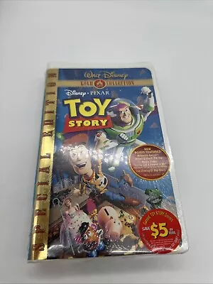 Toy Story ~ Disney Pixar  (VHS, 2000, Special Edition Gold Collection) NEW - Image 1 of 4