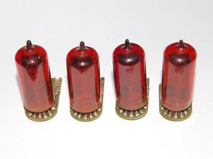 ZM1080 Dario Nixie Röhren ROT Neonröhre Z570M/Z573M/Z574M GETESTET Top, 4 Stück - Bild 1 von 3