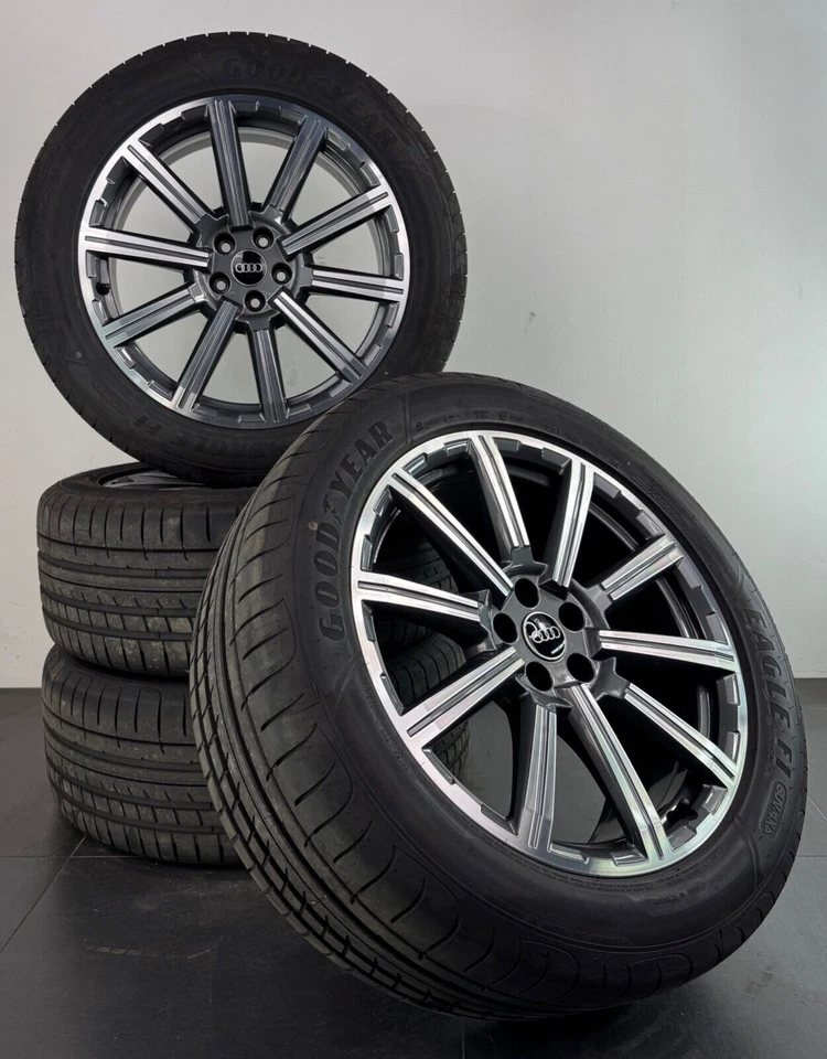 Audi 20 Pollici Cerchioni Q7 SQ7 4M Pneumatico Estivo Ruote 4M0601025DM#C186 - Bild 1 von 4
