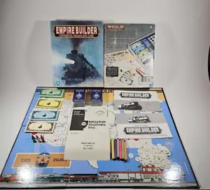 Empire Builder Continental Rail gioco di costruzione Mayfair Games RARO completo! - Foto 1 di 9
