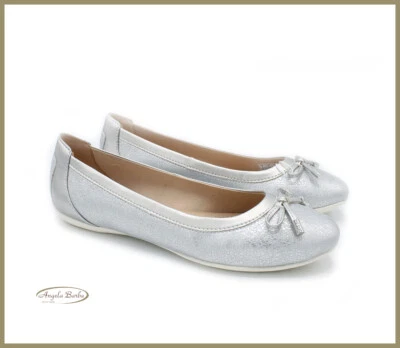 Geox scarpe da donna a ballerina in pelle ballerine eleganti Charlene casual per - Immagine 1 di 4