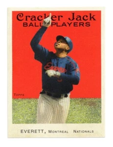  2004 Topps Cracker Jack Mini Stickers #122 Carl Everett - Picture 1 of 1