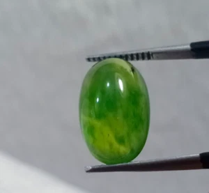 8,20 Karat natürlicher hydrogrossulärer Granat Cabochon loser Edelstein aus Afghanistan - Bild 1 von 16