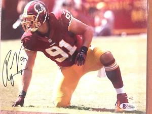Ryan Kerrigan Signed Washington Redskins 8x10 Photo BAS G90609 - Picture 1 of 5