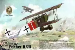 1/48 Fokker D.VII (Album.late) RODEN 424 kit modellino in plastica - Foto 1 di 11
