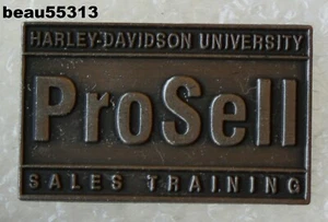 ⭐HARLEY DAVIDSON UNIVERSITY PROSELL SALES TRAINING JACKET VEST PIN - Picture 1 of 1