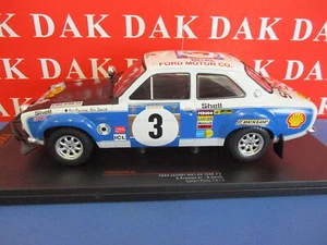 Die cast 1/18 Modellino Auto Ford Escort MKI RS 1600 Rally Safari 1973 V.Preston - Foto 1 di 5
